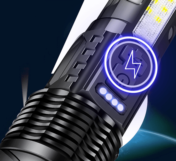 New Titanium Laser Flashlight